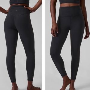 Black Athleta ultra high rise elation legging